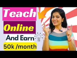 Earn ₹50,000/Month by Teaching hindi Online | Preply Tutor Full Guide | Online money making.