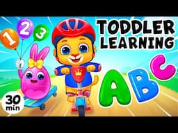 Toddler Learning With Lucas, Baby and Toddler Learn to Talk, Colors, ABC, Kids Songs, Nursery Rhymes
