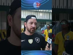 Torcedor do Botafogo vem de longe para ver o Botafogo