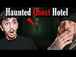 I Spent 24HOURS At The Haunted Faze Rug Hotel #horror #ghosthunting #paranormalactivity