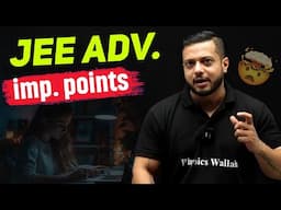 Jee Adv. Imp. Points 🤯| Rajwant Sir Talk | Study Motivation | IIT JEE NEET motivation|PhysicsWallah