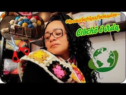 ✨Transformei Sobras de Lã em um Cachecol! #tesourostransformados