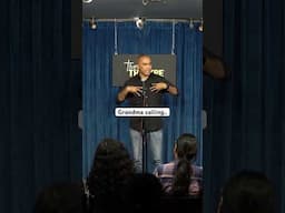 Grandma calling..#standupcomedy #comedy #funny #comedyshorts #jokes