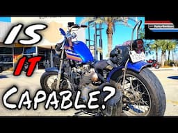 RIDING 1976 HARLEY Davidson IRONHEAD Sportster / IS It CAPABLE? / PLAN For NEXT TRIP?