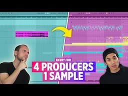 HOW I MADE A SONG FROM ONE SAMPLE (my entry for Andrew Huang's 4 producers, 1 sample challenge)
