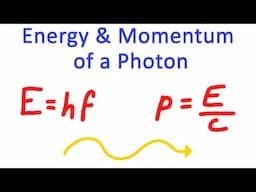 Energy and Momentum of a Photon | Basic Quantum Physics