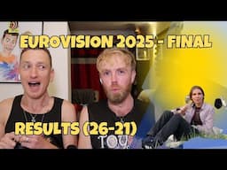 EUROVISION 2025 - GRAND FINAL - RESULTS - (26-21) - TOY & GOY EDITION