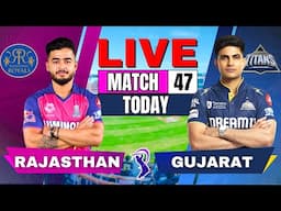 🔴 LIVE IPL 2025: RR vs GT | Live Cricket Match Score & Commentary | Gujarat vs Rajasthan Live IPL