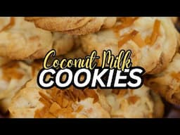 Coconut Milk Cookies