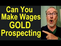 Is GOLD Prospecting Really A Viable Way To Make A Living?