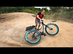 ✅Powerful Electric BIKE from FATBIKE for OFF-ROAD with Bottom Bracket Motor BAFAN for Everest