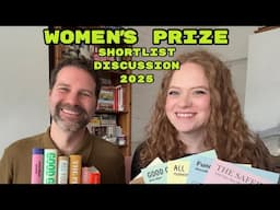 Women's Prize for Fiction 2025 Shortlist Discussion/Winner Prediction with Anna James