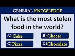 How Good Is Your  General Knowledge? Take This 10 Questions Quiz To FIND OUT. #CHALLENGE 24 #learn