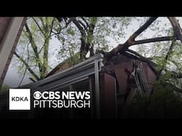 Pennsylvania man inside home when home crashes into roof