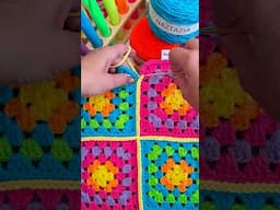 Crochet Flat Join #shorts