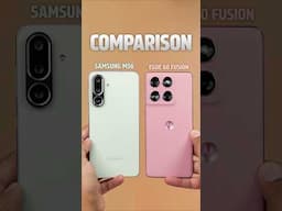 Samsung Galaxy M56 vs Moto Edge 60 Fusion 🔥 Best Phone Under ₹25k? #shorts #samsung #motorola