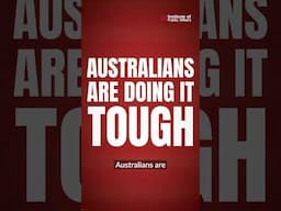 Australians are working harder but are struggling to make ends meet. We deserve better.
