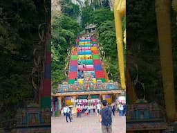 Batu caves in Malaysia. 2025. My glass of happiness