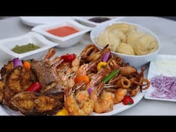 Cook A Kenkey Feast With My Mom And I. Welcome To Ghana Month🇬🇭