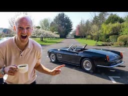 Getting A Coffee In A Ferrari 250 California Spyder!