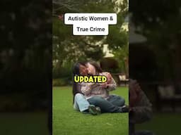 Here’s a wild fact I stumbled on 🤯 — so many autistic women are obsessed with true crime and