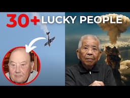 30+ Lucky People Who Have Turned Their Lives Upside Down Or Survived The Impossible