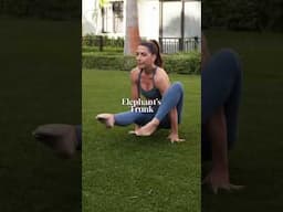 Celebrate Earth Month 🌍 by practicing all the animal poses in my 20 min yoga class linked here👇🏼