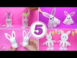 Paper Rabbit DIY | Easter Bunny Paper Crafts