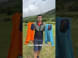 Secondo strato perfetto per Trekking ed Alpinismo