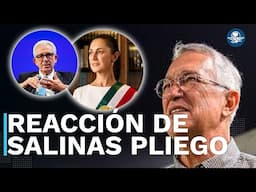 Así reaccionó Salinas Pliego ante el choque entre Sheinbaum y Zedillo