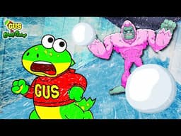 Snowball Fight VS Yeti! Arctic Adventure Fun Obby Games