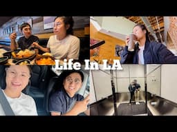 LIFE IN LA l Following my husband to work, eating at our favorite restaurant🤤 Watching Movies l VLOG