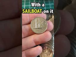 Sailboats + Coins = AWESOME!! #coins  #coinrollhunting #money #treasuresearch #silvercoins