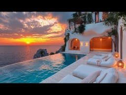 Delightful Bossa Nova Jazz the Beachside Balcony at Sunset - Savor a Tranquil Moment with Soft Jazz