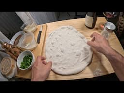 Would you Try this Neapolitan Pizza with a Crispy Crust & Gooey Cheese!?