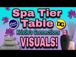 💄💆‍♀️ SPA TIER TABLE VISUALS! DOLLAR GENERAL