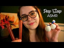 Deep Sleep Treatment 💤 Wood Sounds, Face & Back Massage, Low Light 💤 Personal Attention ASMR