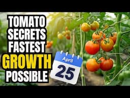 How To Get Tomatoes To Ripen As Soon As Possible | 5X PRODUCTION!!!