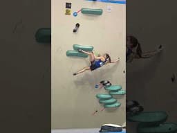 Erin (McBeast) McNeice 🇬🇧 tames boulder three in Bern finals #shorts