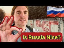 🚷Walking Tour in a Russian city of average size with an American.🇺🇸Is this a normal place?🇷🇺