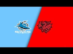 2025 NRL Full Match Replay | Sharks v Dragons | Round 15