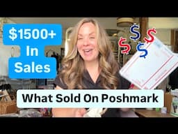 Poshmark Reseller Ship With Me $1500 + In Sales What Sold Online Fast For Huge Profits