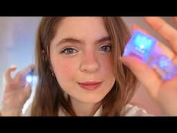 ASMR Cranial Nerve Exam BUT You CAN'T Close Your Eyes! Roleplay Focus Tests