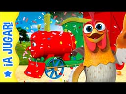 Colección de Trenes de Colores 🎨 Aprendizaje para niños 🌈 A Jugar