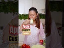 बहुत ही अलग तरीके से बनायें ये Apple Custard Sharbat