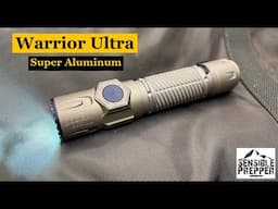 New Olight Warrior Ultra Super Aluminum Flashlight Review