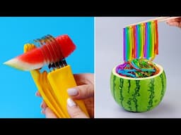 🍉Refreshing WATERMELON Dessert Ideas For Summer🍉 Easy Cake Decorating | Cake Hacks