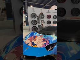 😱 Insane Dragon Ball Z-themed Lamborghini Aventador | Full video on our channel 🎥 #lamborghini