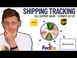 Shipment Tracking Conversational Bot - Phone call Shipment Tracking Bot