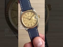 Oysterdate by ​⁠@TudorWatch with fluted bezel and linen dial